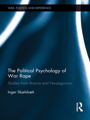 cover image of The Political Psychology of War Rape